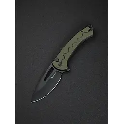 Ніж складаний Sencut Squiggy Black/Green S24082A-2 - мініатюра 8
