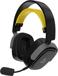 Ігрова гарнітура Ajazz AHM09 MAX Black Gray Yellow (AHM09-MAX-BGY)