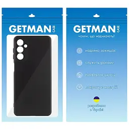 Чохол TPU GETMAN Liquid Silk Full Camera для Samsung Galaxy A15 4G/5G / M15 5G Чорний / Black - мініатюра 8