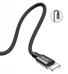 Кабель Baseus Yiven Cable USB to Lightning 2A 1.8m CALYW-A01 Black - мініатюра 3