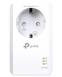 Адаптер Powerline TP-Link Powerline TL-PA7017P AV1000, 1xGE, Розетка (TL-PA7017P) - мініатюра 2