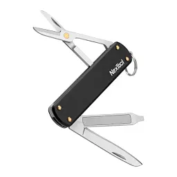 Мультитул NexTool Mini Pocket Knife чорний (NE0141) - мініатюра 2