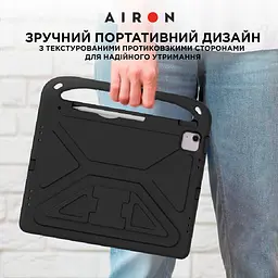 Защитный EVA чехол AIRON Premium для iPad Pro 13 / Air 13 2024 черный - мініатюра 5