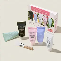 Набір глиняних масок Mary&May Vegan Wash off MasK Mini Gift Set 5 шт. по 30 г + щітка (BT20411) - мініатюра 3