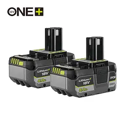 Набір акумуляторів ONE+ RB1850X2 18В Ryobi hoz0014311 - мініатюра 2