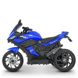 Дитячий електромобіль Bambi Мотоцикл Racer M 4454EL-4 до 30 кг - мініатюра 4