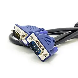 Кабель VGA-VGA Male/Male 3 м, відеокабель для монітора та проектора з феритовими фільтрами - мініатюра 3