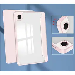 Чохол-книжка BeCover Soft Edge з кріпленням для стілусу для Samsung Galaxy Tab A9 Plus SM-X210/SM-X215/SM-X216 11.0" Pink (710370) - мініатюра 4