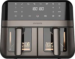 Мультипіч AIWA AFR-9000 FUTAGO 2400Вт/чаша 9л(4.5л+4.5л)/програм:8/сенсорне керування/оглядове вікно