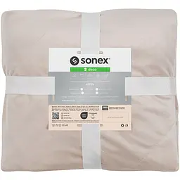 Плед-покривало двостороннє Sonex Aspen 140х200 см бежеве (SO102545)
