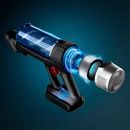 Вертикальний пилосос Rowenta X-Force 9.6 Aqua Allergy [RH20C0WO] [90335] - мініатюра 4