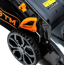 Газонокосарка акумуляторна GTM BLM48H-SP 2x18 В + 2 АКБ та 2 ЗП (BLM48H-SP_KIT) - мініатюра 3