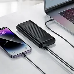 Зовнішній акумулятор Borofone BJ81A Astute 10000mAh 10W Black [161218] - мініатюра 6