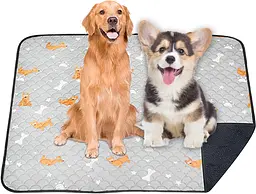 Багаторазова пелюшка Derby Washable Reusable Dog Pee Pad PM002-2 Light Grey 50х70 см - мініатюра 2