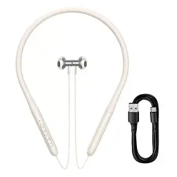Бездротові навушники Baseus Bowie P1 Half In-ear Neckband Wireless Earphones NGPB000102 Creamy-White - мініатюра 6