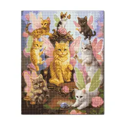Алмазна мозаїка «Котофеї»