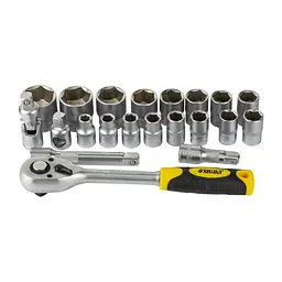 Набір насадок торцевих Sigma 1/2" 21 шт CrV mid (6003721) - мініатюра 6