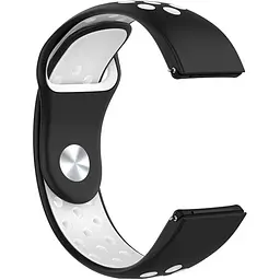 Універсальний ремінець Nike Sport Band для Samsung Gear S3 22mm Black/White [112569] - мініатюра 3