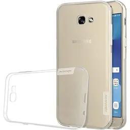 Чохол-накладка Nillkin TPU Nature Samsung Galaxy A7 A720F 2017 White - мініатюра 7