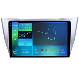 Штатна магнітола TORSSEN 2K Lexus RX 03-09/Toyota Harrier Grey CAN BUS FL10 4+64Gb 4G Carplay DSP