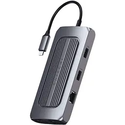 Адаптер Satechi USB-C Multi-Port MX Space Gray (ST-UCMXAM) - мініатюра 2