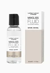 Лубрикант на силіконовій основі MixGliss FLUID NATURE (50 мл) без запаху