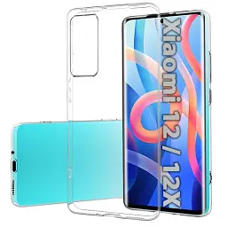Силіконовий чохол BeCover для Xiaomi 12 / 12X Transparancy (708343) - мініатюра 2