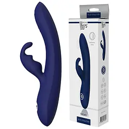 Вібратор-кролик Dreamtoys Blue Evolution Themis 22 см синій - мініатюра 6