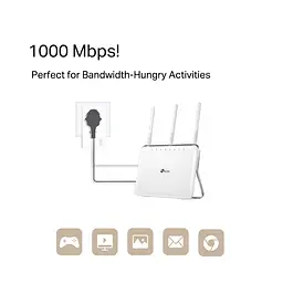 Адаптер TP-Link Powerline TL-PA7017PKIT 2PK AV1000 1xGE розетка - мініатюра 2