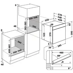 Духова шафа Whirlpool OMSR58CU1SX - мініатюра 8