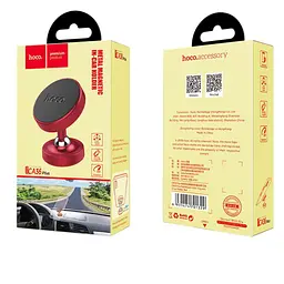 Автотримач Hoco CA36 Plus Dashboard Metal Magnetic in-car Holder (Red) [73724] - мініатюра 4