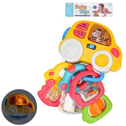 Брязкальце A-toys Машинка з підсвічуванням та мелодіями 8431A2