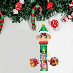 Тримач для льодяника Pop Ups Christmas Lollipop Ельф 1шт - мініатюра 3