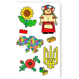 Тату тимчасове Міні конструктор Tattooshka L-59 Різнокольоровий shop (4825800010150)