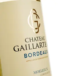 Вино Chateau Gaillarteau Bordeaux Blanc Moelleux біле напівсолодке 0.75 л - мініатюра 3
