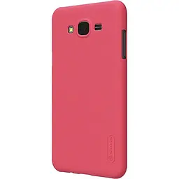 Чохол-накладка Nillkin Super Frosted Shield Samsung Galaxy J7 Neo (J701F) Red - мініатюра 4