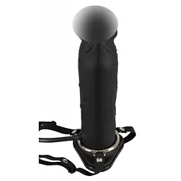 Страпон с подкачкой Strapon Penis Pump черного цвета Orion 61325130400000 22233 - мініатюра 2