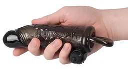 Насадка на пеніс Rebel Extension Regular Fit Penissleeve 19 см чорний - мініатюра 5