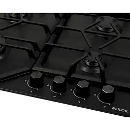 Варильна поверхня Weilor GM 604 газова BL - мініатюра 4