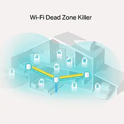 Система WiFi-Mesh Deco X20 AX1800, 1xGE LAN, 1xGE WAN, 3мод TP-Link teh0017077 - мініатюра 4