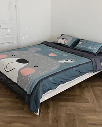 Постільна білизна євро Dushka Home 20880 200х220 см - мініатюра 2