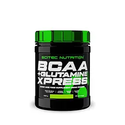 Амінокислота BCAA Scitec Nutrition BCAA+Glutamine Xpress, 300 грам - Лайм