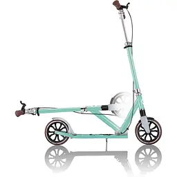 Самокат Globber Nl205 Deluxe з ручним гальмом 100 кг м'ятний (685-206) - мініатюра 4