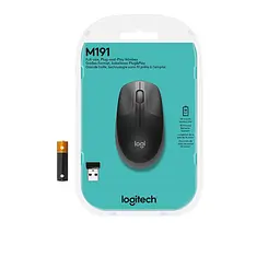 Миша бездротова Logitech M190 Wireless Charcoal (910-005905) - мініатюра 7