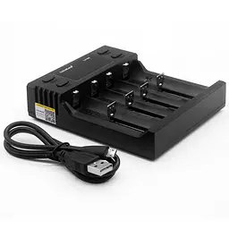 Зарядний пристрій LiitoKala Lii-S4, 4x(Lion/LiFePO4/NiMH/NiCd), Auto Polarity, Display - мініатюра 8