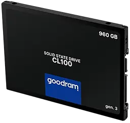 SSD 2.5" накопичувач GoodRam CL100 GEN.3 960GB (SSDPR-CL100-960-G3)