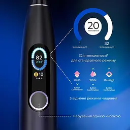 Електрична зубна щітка Oclean X Pro Aurora Purple Smart Sonic Toothbrush - мініатюра 3