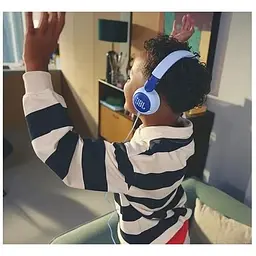 Дитячі навушники провідні JBL Junior 320 (JBLJR320BLU) блакитні JBLJR320BLU - мініатюра 6