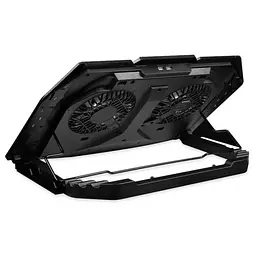 Підставка для ноутбука до 17 SILENT FAN MC-CF-21-RGB Black Modecom teh0023880 - мініатюра 3