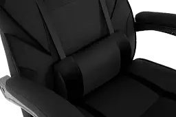 Геймерське крісло GT Racer чорне (X-2749-1 Fabric Black Suede) - мініатюра 11